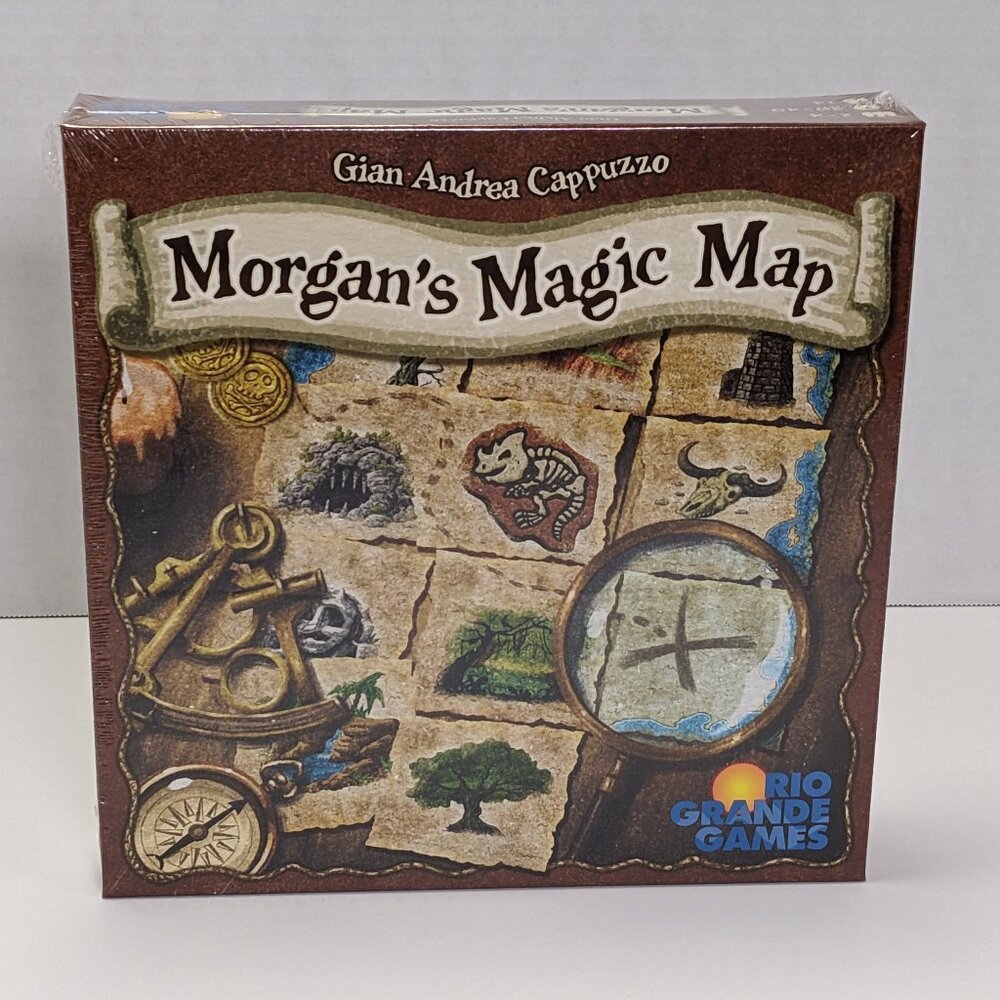 Morgan's Magic Map Board Game Rio Grande Games 2021 New Sealed RIO614